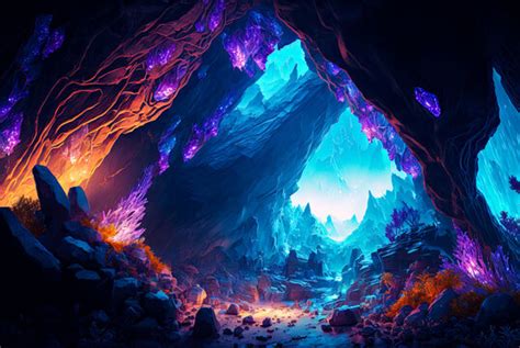 Colorful Crystal Cave