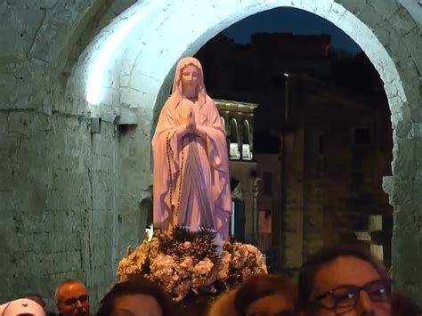 Anche A Matera La Madonna Pellegrina Di Lourdes In Basilicata Fino Al