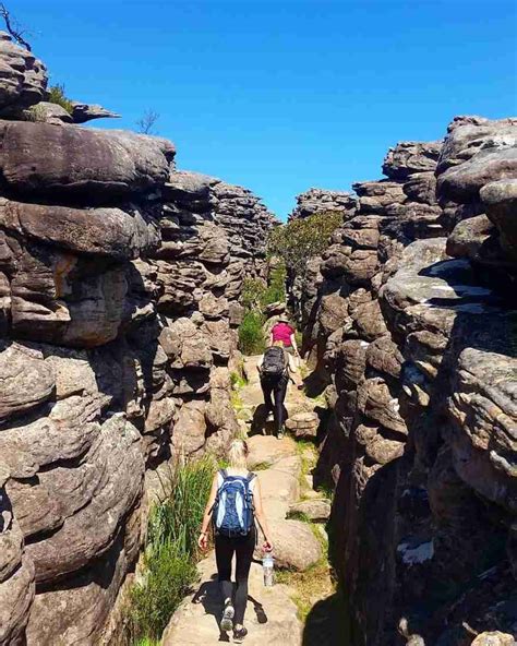 Hiking To The Pinnacle The Pinnacle Grampians National Park Bptrv