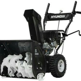 Hyundai snøfreser: egenskapene til S 6561, S 5556 og S 500 snøfresere ...