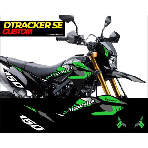 Jual Sticker Striping Motor Dtracker List Variasi Desain Supermoto