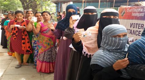 Telangana Records 7060 Per Cent Voter Turnout