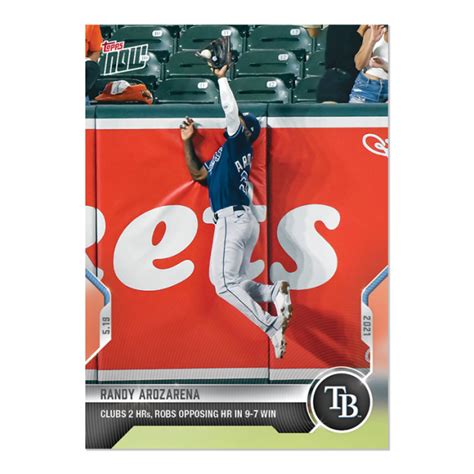 Randy Arozarena 2021 Mlb Topps Now® Card 233 Print Run 408