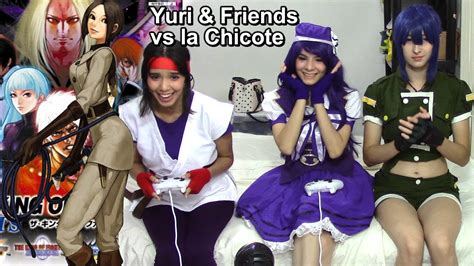 Cosplay Retas - Yuri, Athena y Leona vs Whip | KOF 2001 - YouTube