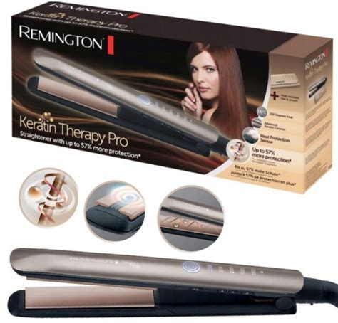 PROSTOWNICA DO WŁOSÓW REMINGTON S8590 KERATIN ETUI Sklep Opinie