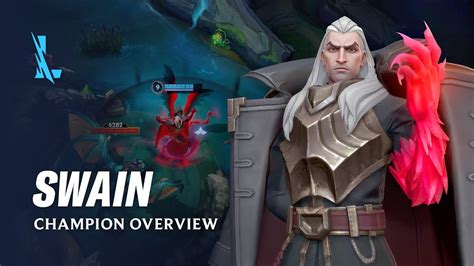 Swain Champion Overview Gameplay League Of Legends Wild Rift YouTube