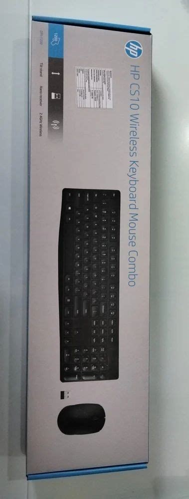 HP CS10 Wireless Keyboard Mouse Combo At Rs 950 Piece Keyboard Mouse