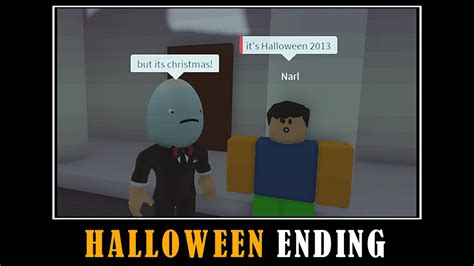 Roblox Npcs Are Becoming Smart [halloween Ending] Full Remake Youtube