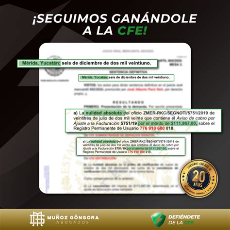 Multas Cfe Mu Oz Gongora Abogados