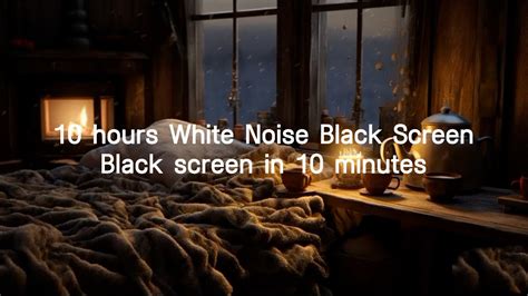 White Noise On Black Background White Noise For Sleeping 10 Hours