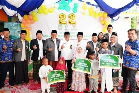 Hut Ke Baznas Jefridin Ajak Umat Islam Salurkan Zakatnya Untuk