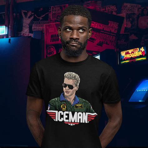 Iceman Val Kilmer Top Gun T-Shirt