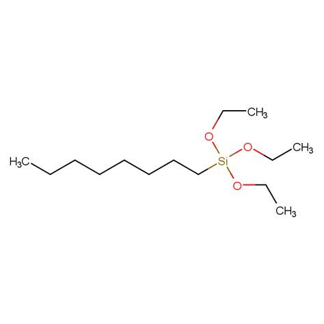 cas号2943 75 1正辛基三乙氧基硅烷分子式结构式MSDS熔点沸点中英文别名