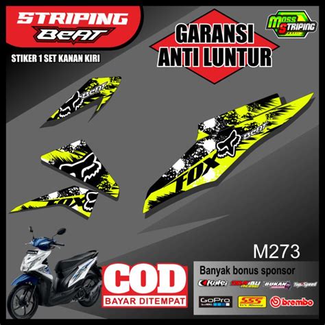 Jual Stiker Sticker Setiker Striping Setriping Steriping Motor Honda