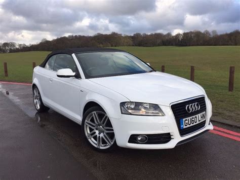 2010 Audi A3 Cabriolet 12 Tfsi S Line 2dr 53000 Miles Immaculate