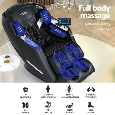 Livemor Massage Chair Electric Recliner Home Massager Oren Bunnings