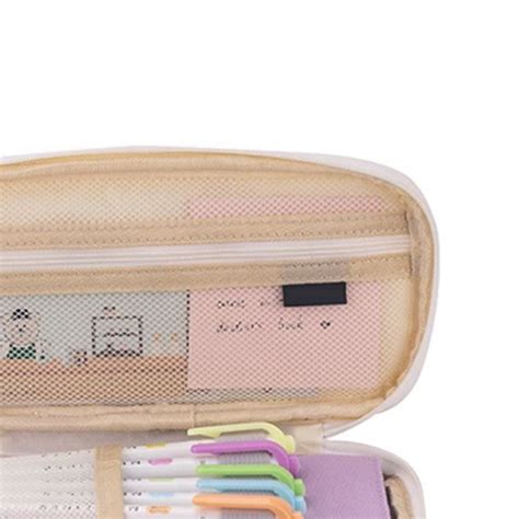 Mxzzand Trousse Pochette Crayons Grande Capacit Couleur Pissage