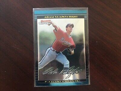 Bowman Chrome Adam Wainwright Ebay