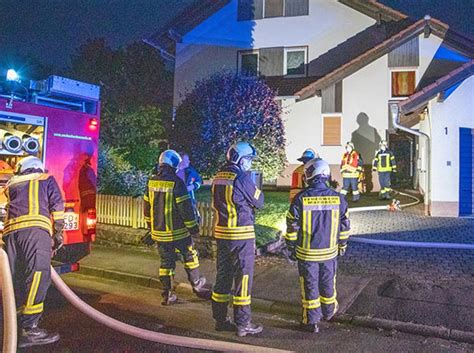 Update Feuerwehreinsatz In Marbach Chemische Reaktion Fotos