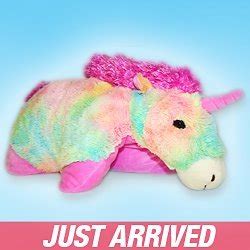 Rainbow Unicorn Huggle Buddy Toy Pet & Pillow all in One: Amazon.co.uk ...