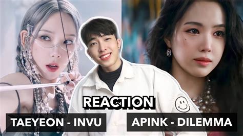 APINK 에이핑크 DILEMMA 유주 TAEYEON 태연 INVU MV REACTION