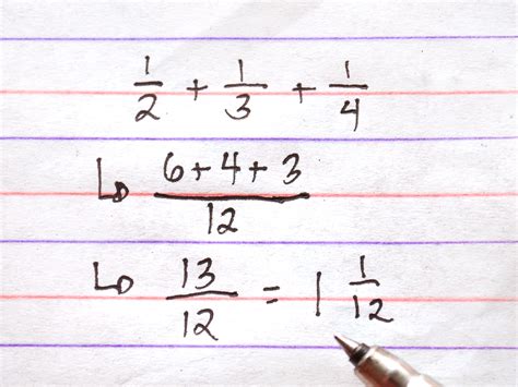 5 Ways To Do Fractions Wikihow