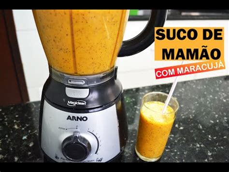 Receitas De Suco De Mam O Para Se Encantar Essa Bebida