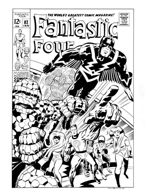 Fantastic Four 82 Cover Recreation In Chris Kohler S Cover Recreation