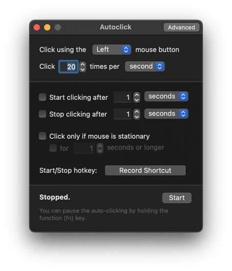 Auto Clicker Mac