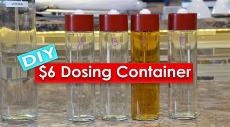 $6 DIY dosing containers | The Planted Tank Forum