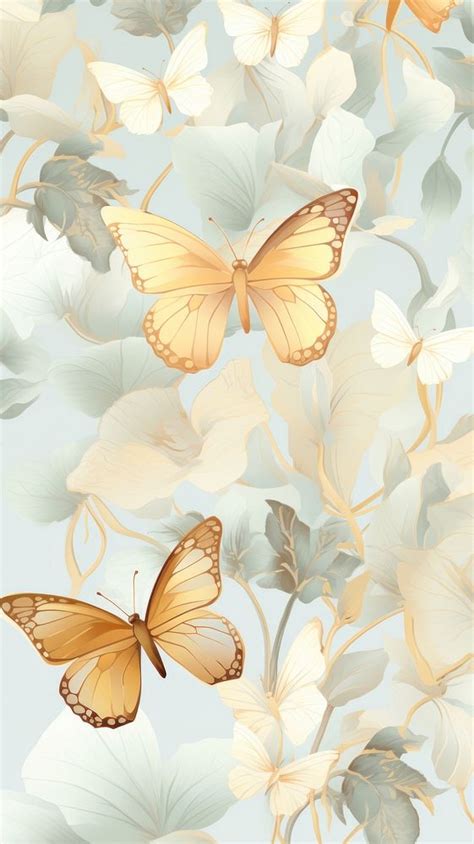 Butterflies butterfly wallpaper pattern. | Premium Photo Illustration - rawpixel