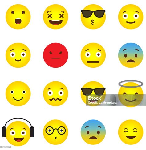 Emoji 表情圖示收藏與情感面孔向量圖形及更多人體部分圖片 人體部分 剪裁圖 卡通 Istock