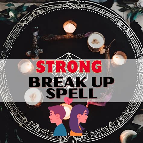 Break Up Spell Separate Couplei Strong Break Up Spell Etsy