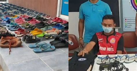 Thailand Man Steals Flip Flops To Have Sex With Them To Satisfy His Foot Fetish