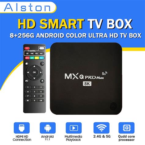 Mxq Pro Tv Box K G Tv Box Remote Android Smart Color Ultra Hd Tv Box