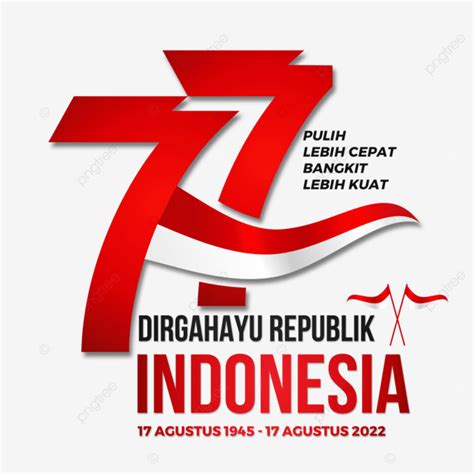 Gambar Logo Hut Ri Ke 77 Dirgahayu Republik Indonesia 2022 Tapi Ri 77 Logo Kemerdekaan 77