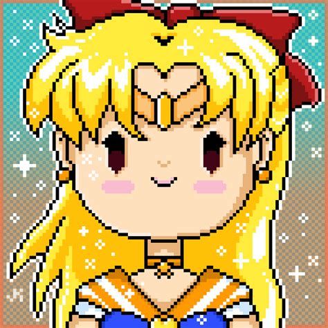 Pixilart Sailor Venus By Fablesofbeasts