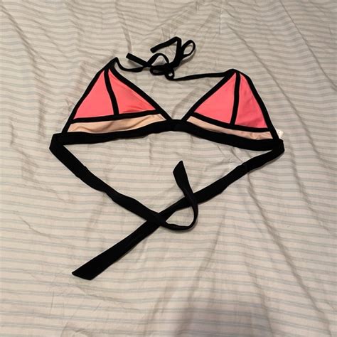 Xhilaration Swim Triangl Inspired String Bikini Top Poshmark