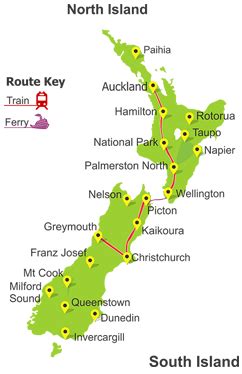 NZ Rail Freedom, Ferry, Travel Passes | scenicrailpass.com