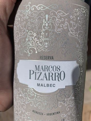 Marcos Pizarro Reserva Malbec Vivino US