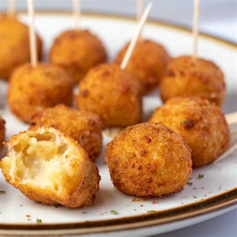 Air Fryer Frozen Mac And Cheese Bites Punchfork