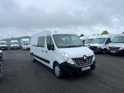 On Plate Renault Master Lm Business Dci Lwb Crew Van Ulez