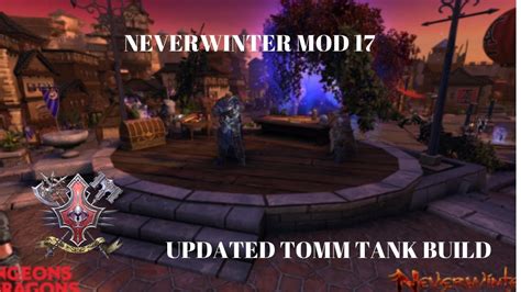 Neverwinter Mod Barbarian Sentinel Build Updated Youtube