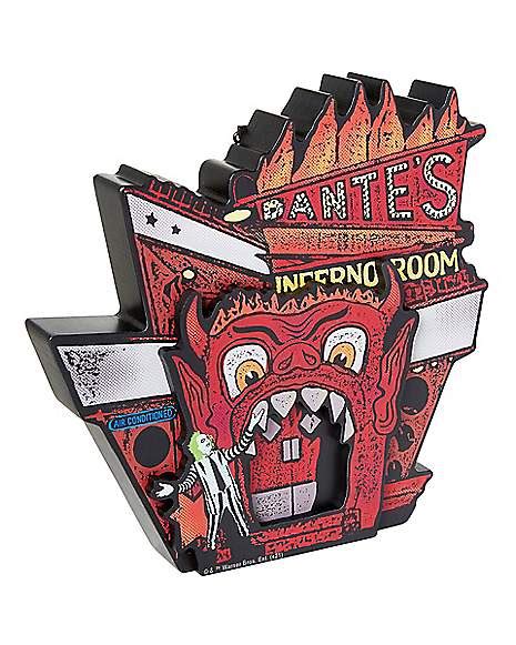 Dante's Inferno Room Sign - Beetlejuice - Spirithalloween.com