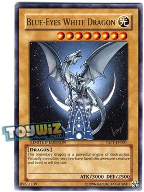 Yugioh 10th Anniversary Pack Single Card Ultra Rare Blue Eyes White