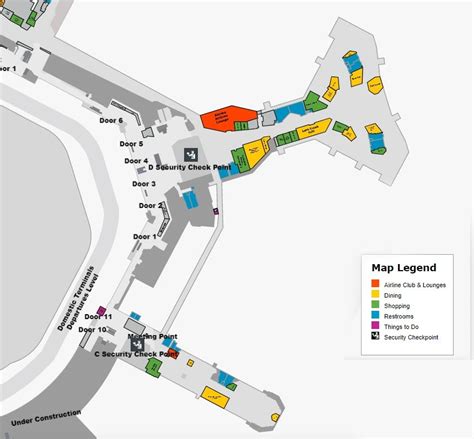 Terminal 2 San Francisco International Airport SFO | Gate map