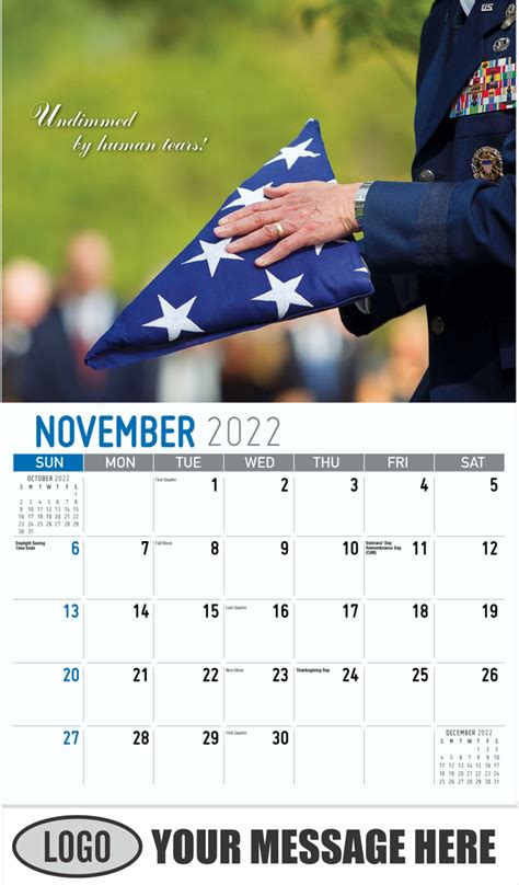 Promotional Calendar America The Beautiful Us Patriotism Calendar