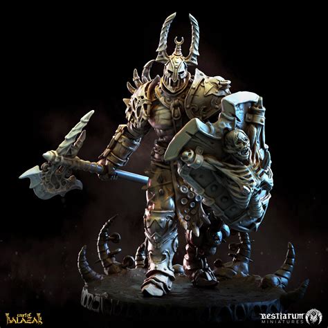 3D file Exaltator Warriors x 14 + Modular Set ⚔️ ・3D printable model to