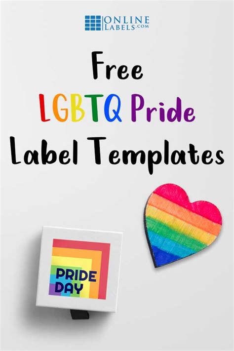 18 Free Lgbtq Label Templates To Come Out With Pride