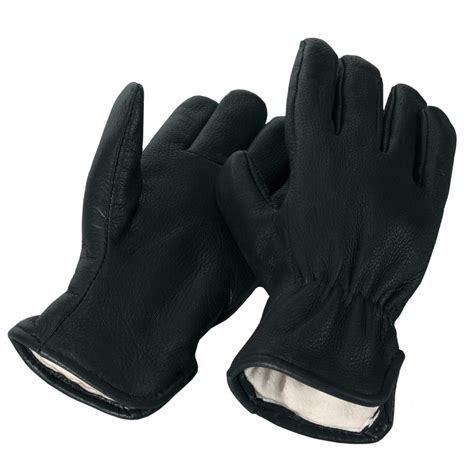 Insulated Work Gloves-Black – Harris Leather & Silverworks | Legendary ...